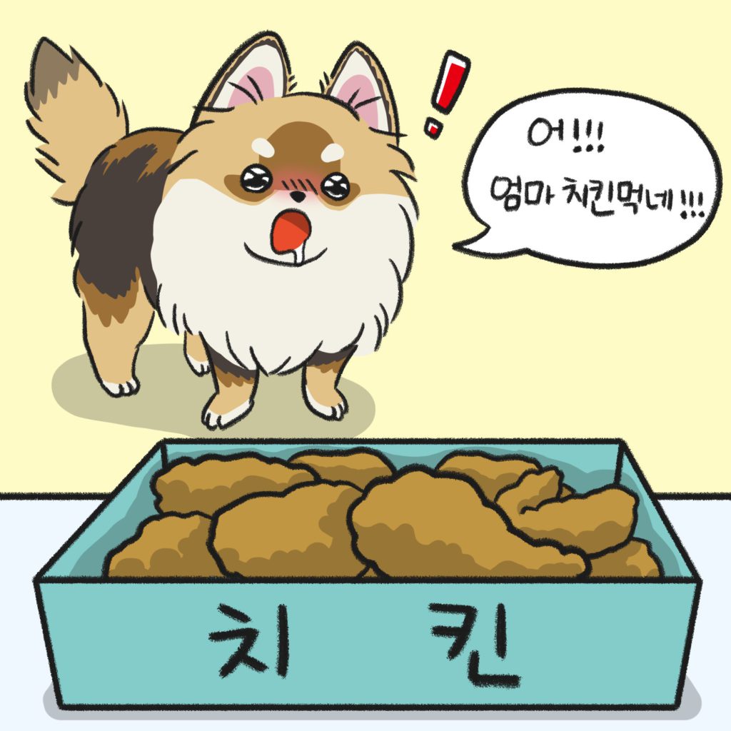 강아지 만화