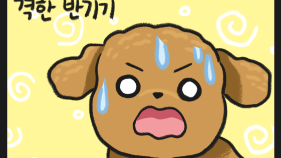 강아지 만화